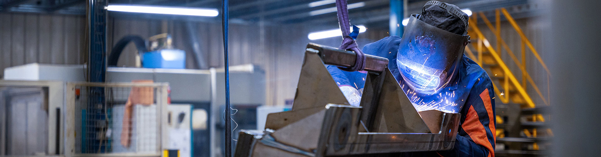 Atelier de chaudronnerie près d’Amiens